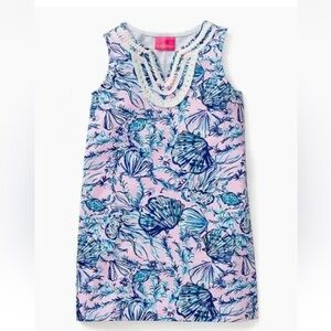 Lilly Pulitzer Girls Mini Harper Shift dress in Magnolia Lilac size S (4/5)